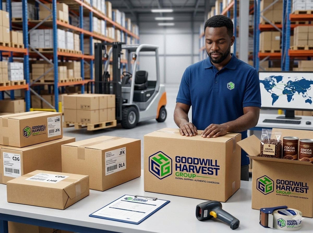 Warehouse and parcel placeholder